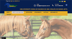 Desktop Screenshot of barraagropec.com.br
